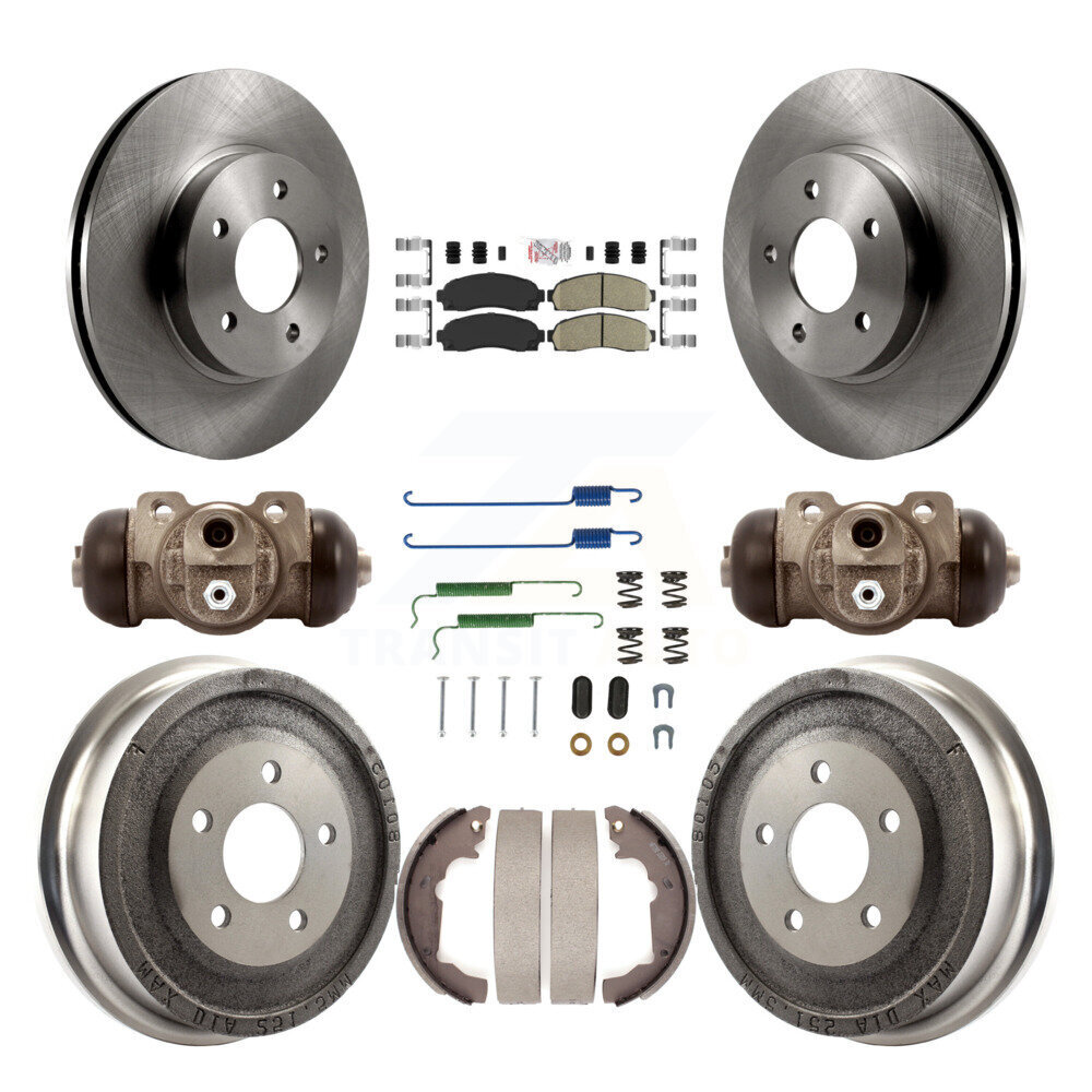 Transit Auto - K8A-105526 - Front and Rear Disc Brake Kits