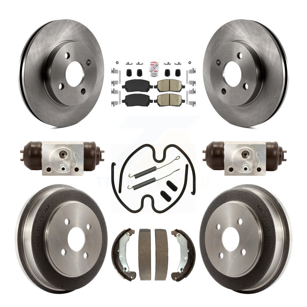 Transit Auto - K8A-105532 - Front and Rear Disc Brake Kits