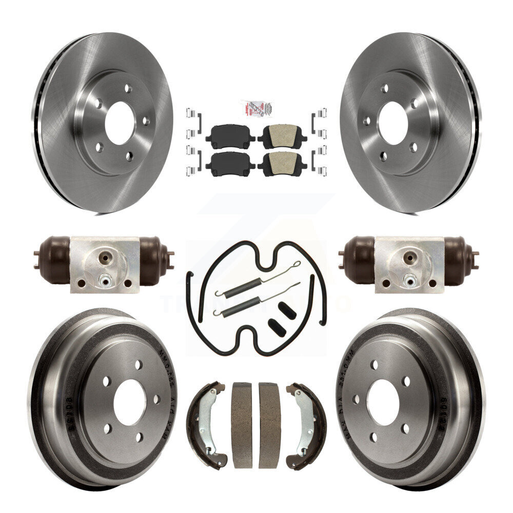 Transit Auto - K8A-105534 - Front and Rear Disc Brake Kits