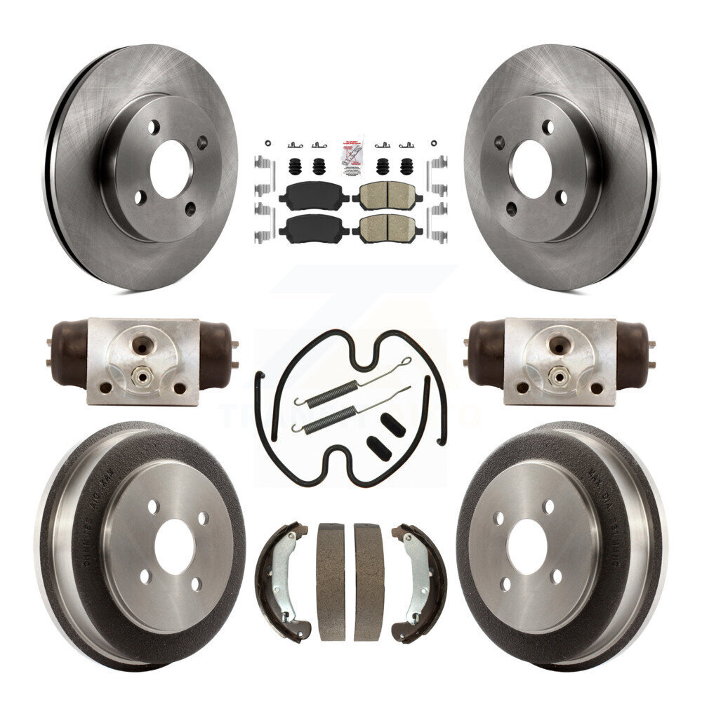 Transit Auto - K8A-105599 - Front and Rear Disc Brake Kits