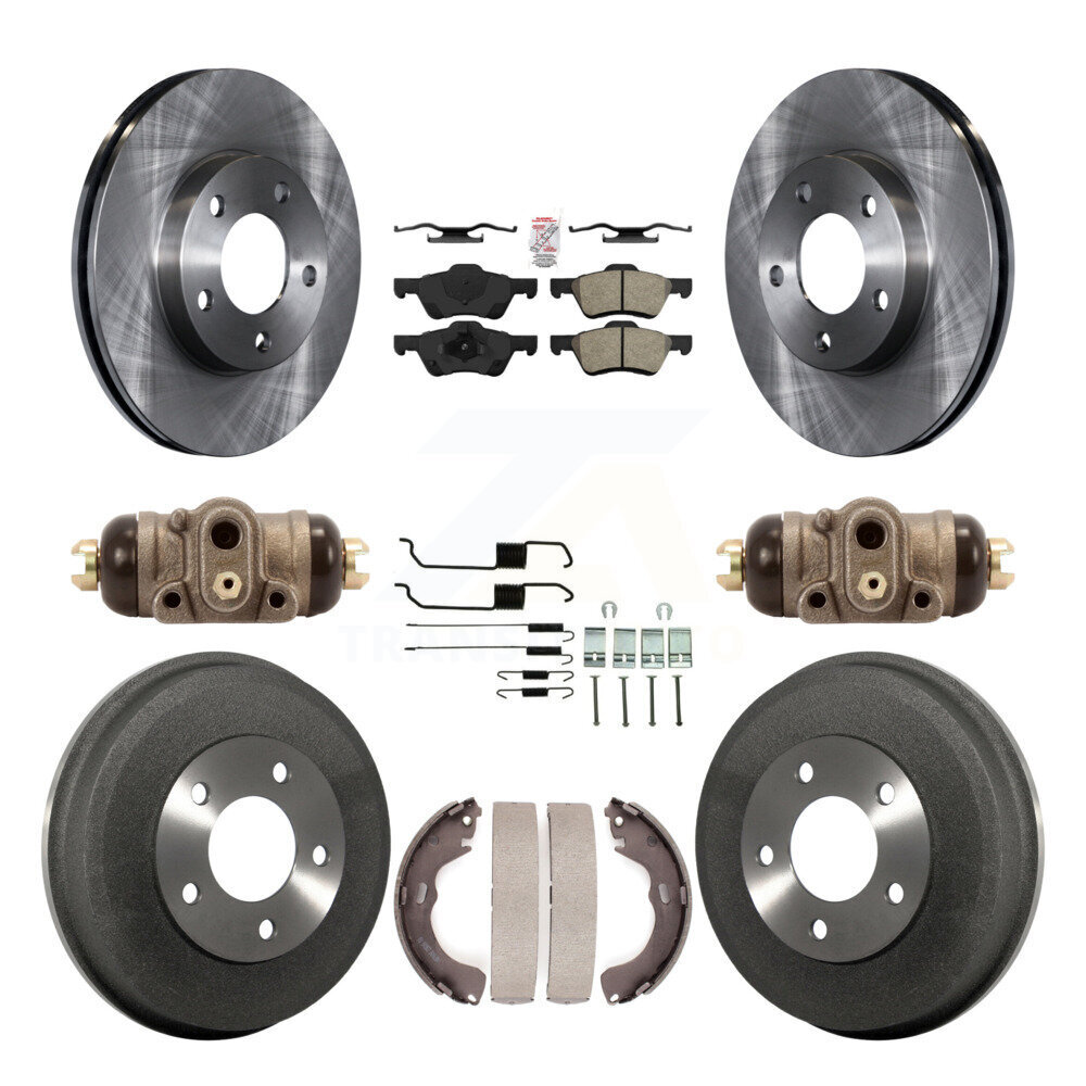 Transit Auto - K8A-105605 - Front and Rear Disc Brake Kits