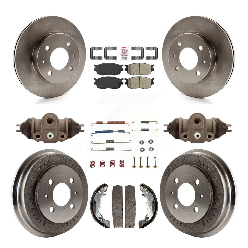 Transit Auto - K8A-105607 - Front and Rear Disc Brake Kits