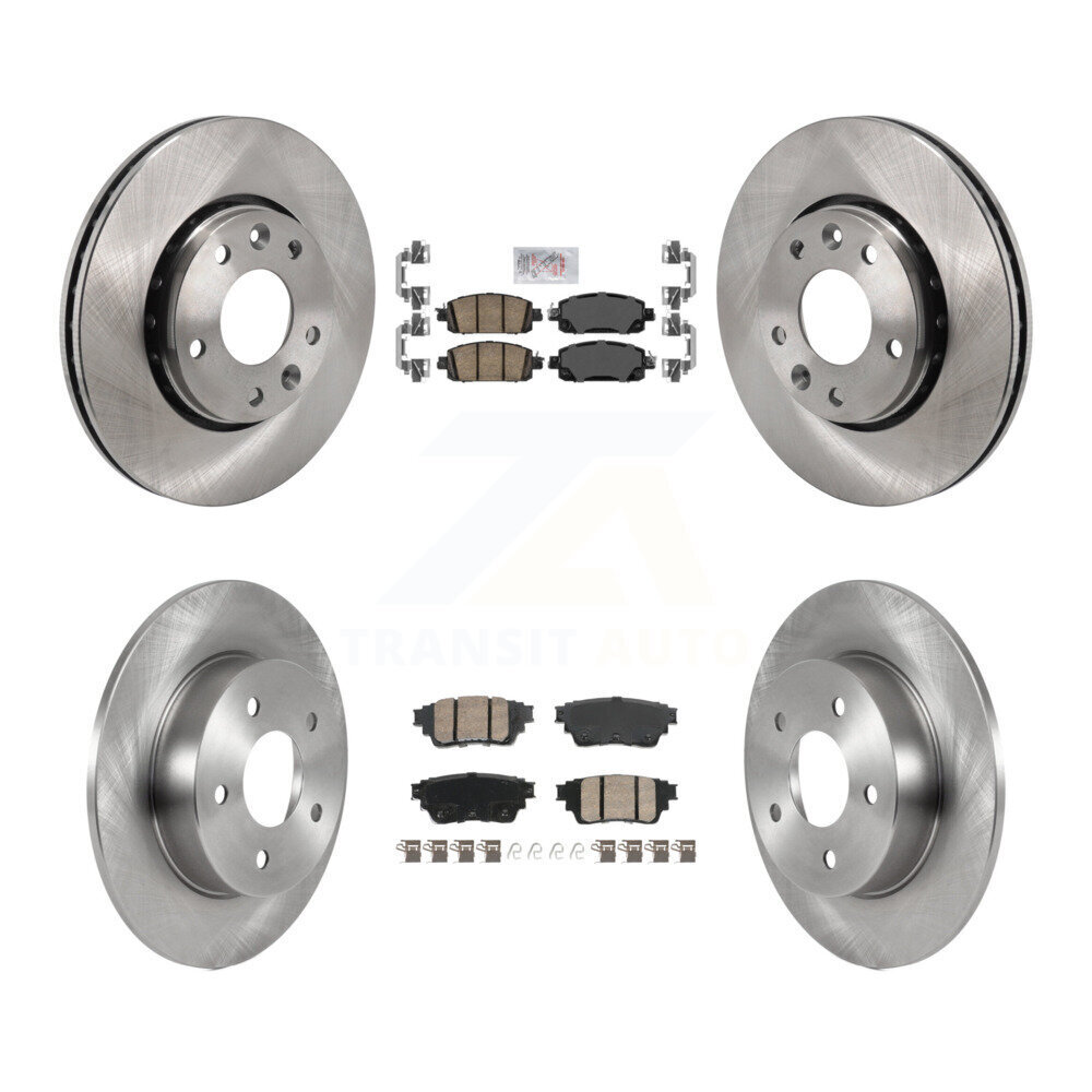 Transit Auto - K8A-107611 - Front and Rear Disc Brake Kits