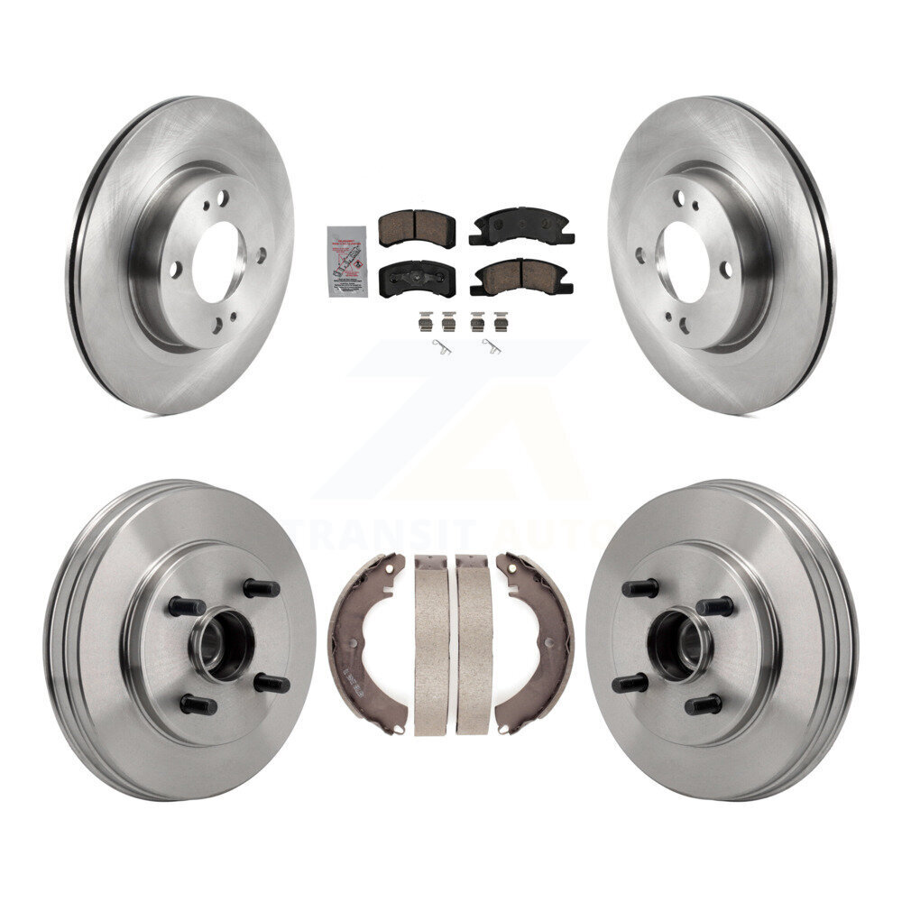 Transit Auto - K8A-107946 - Front and Rear Disc Brake Kits