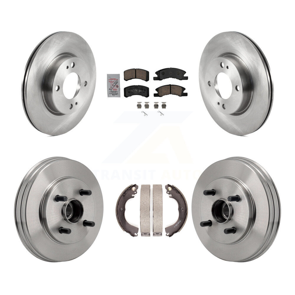 Transit Auto - K8A-109240 - Front and Rear Disc Brake Kits