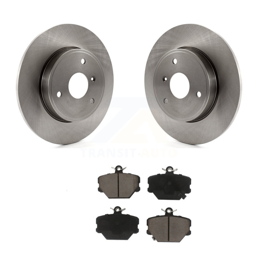 CMX Front Disc Brake Rotors And Ceramic Pads Kit K8C-100053