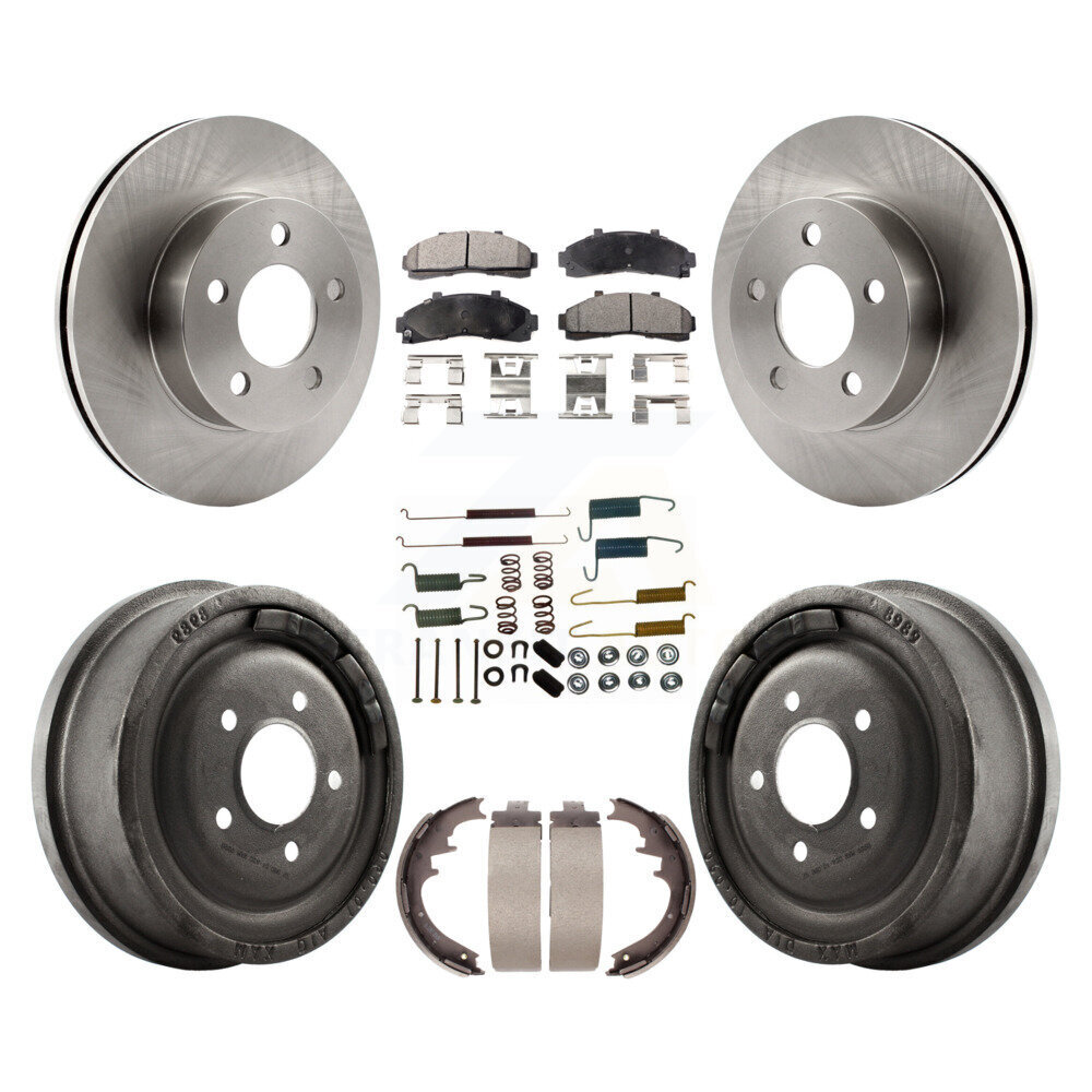 Transit Auto - K8F-102026 - Front and Rear Disc Brake Kits