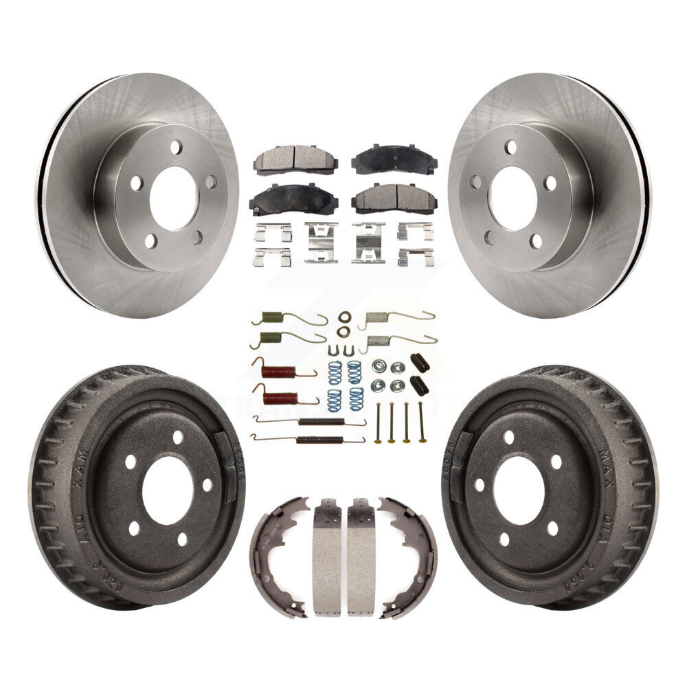 Transit Auto - K8F-102027 - Front and Rear Disc Brake Kits