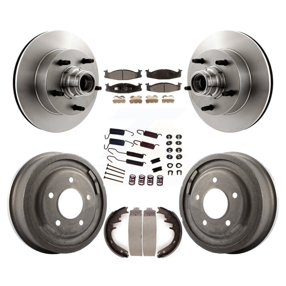 Transit Auto - K8F-102167 - Front and Rear Disc Brake Kits