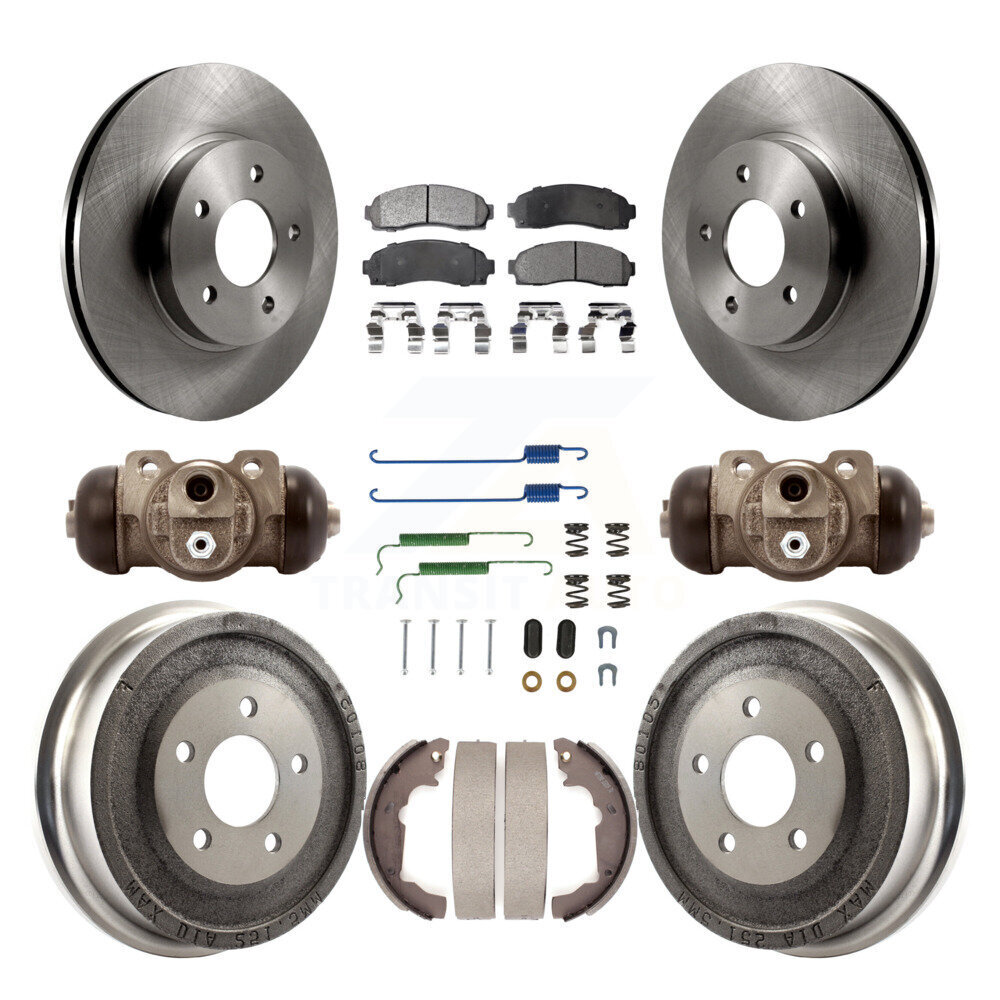 Transit Auto - K8F-102188 - Front and Rear Disc Brake Kits