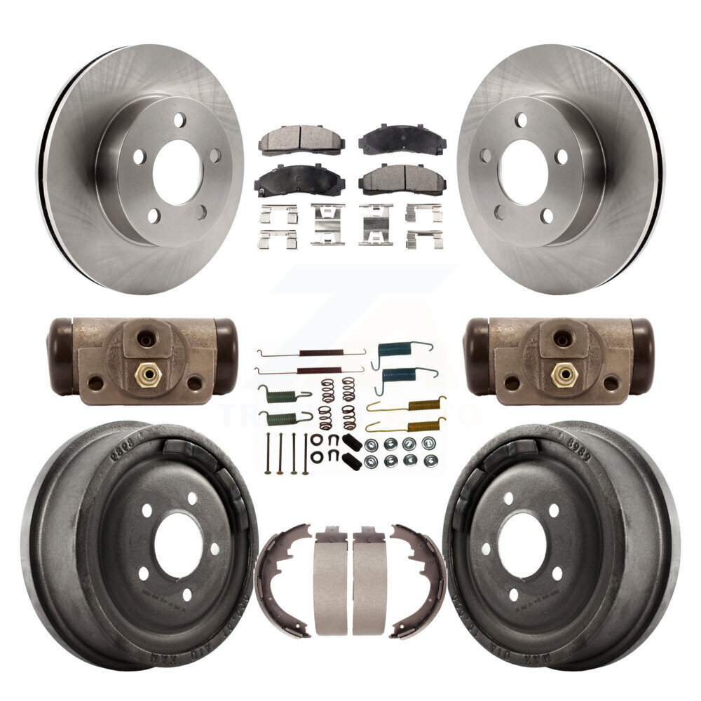 Transit Auto - K8F-102194 - Front and Rear Disc Brake Kits