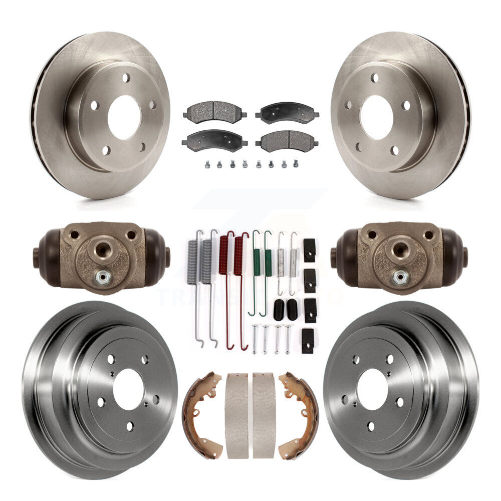 Transit Auto - K8F-102205 - Front and Rear Disc Brake Kits