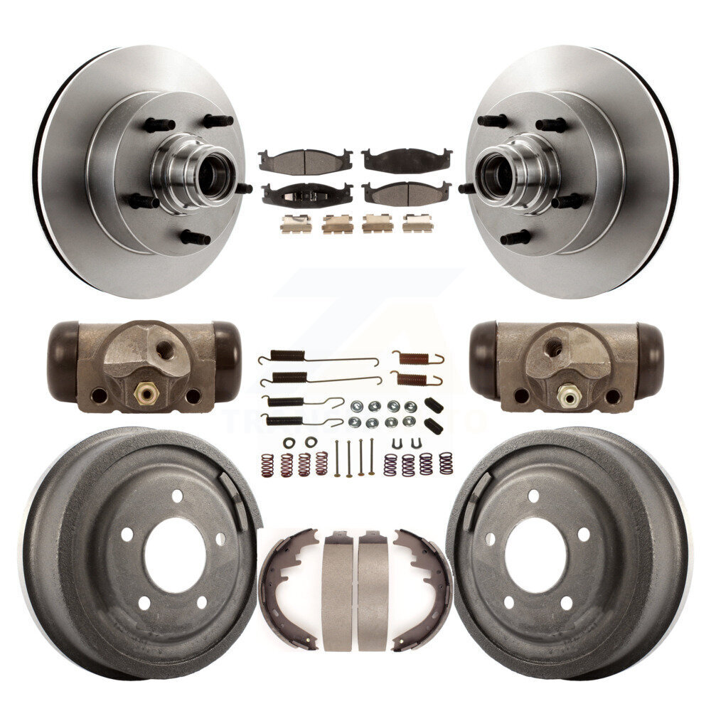 Transit Auto - K8F-103132 - Front and Rear Disc Brake Kits