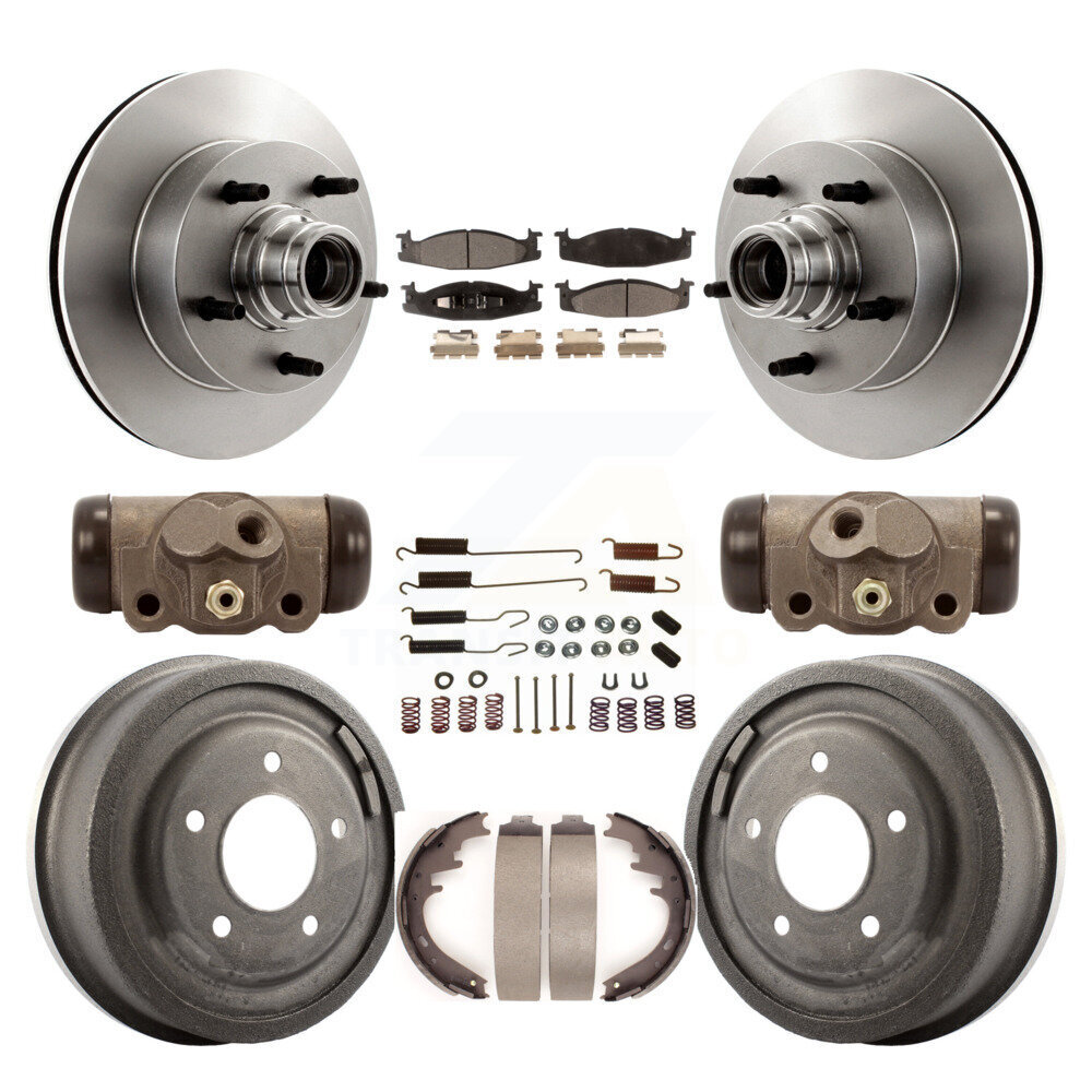 Transit Auto - K8F-103136 - Front and Rear Disc Brake Kits