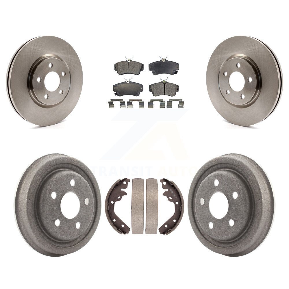 Transit Auto - K8F-103244 - Front and Rear Disc Brake Kits