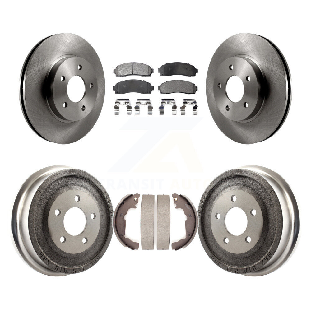 Transit Auto - K8F-103271 - Front and Rear Disc Brake Kits