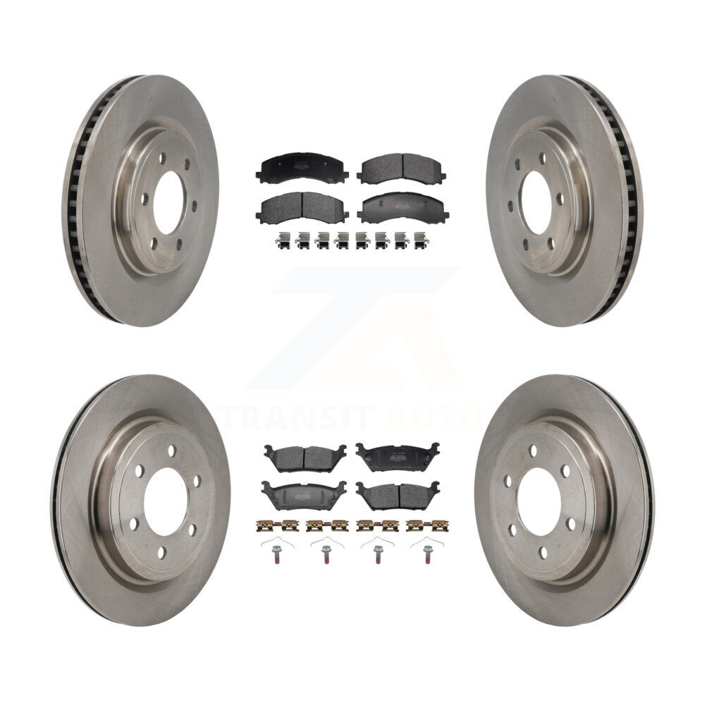 Transit Auto - K8F-105200 - Front and Rear Disc Brake Kits