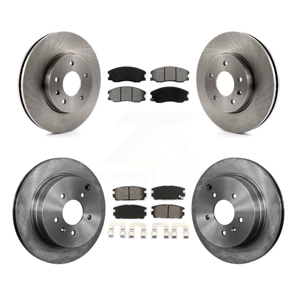 Transit Auto - K8S-100819 - Front and Rear Disc Brake Kits