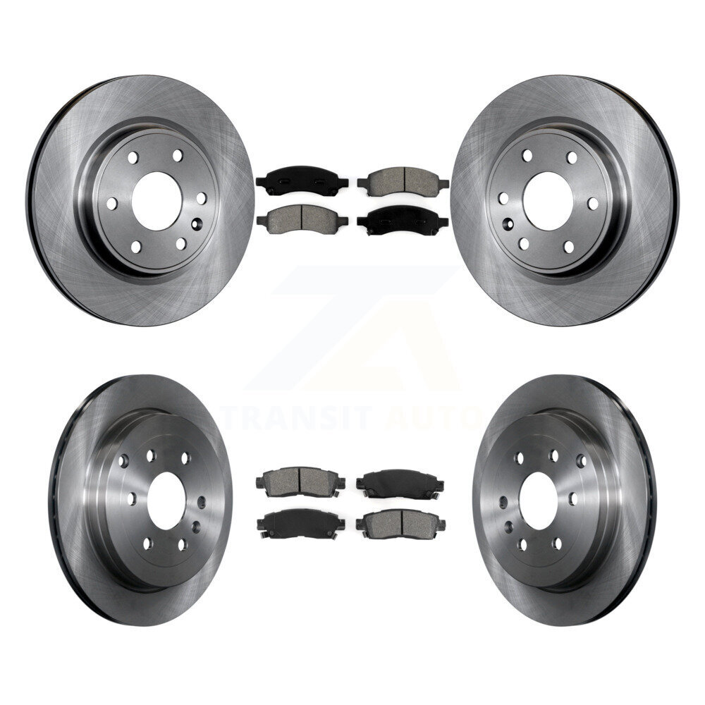Transit Auto - K8S-100822 - Front and Rear Disc Brake Kits
