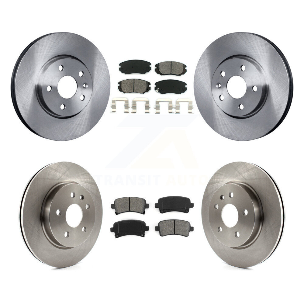 Transit Auto - K8S-100834 - Front and Rear Disc Brake Kits