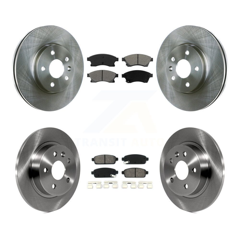 Transit Auto - K8S-100837 - Front and Rear Disc Brake Kits