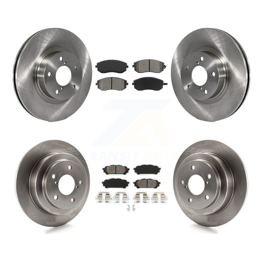 Transit Auto - K8S-101077 - Front and Rear Disc Brake Kits