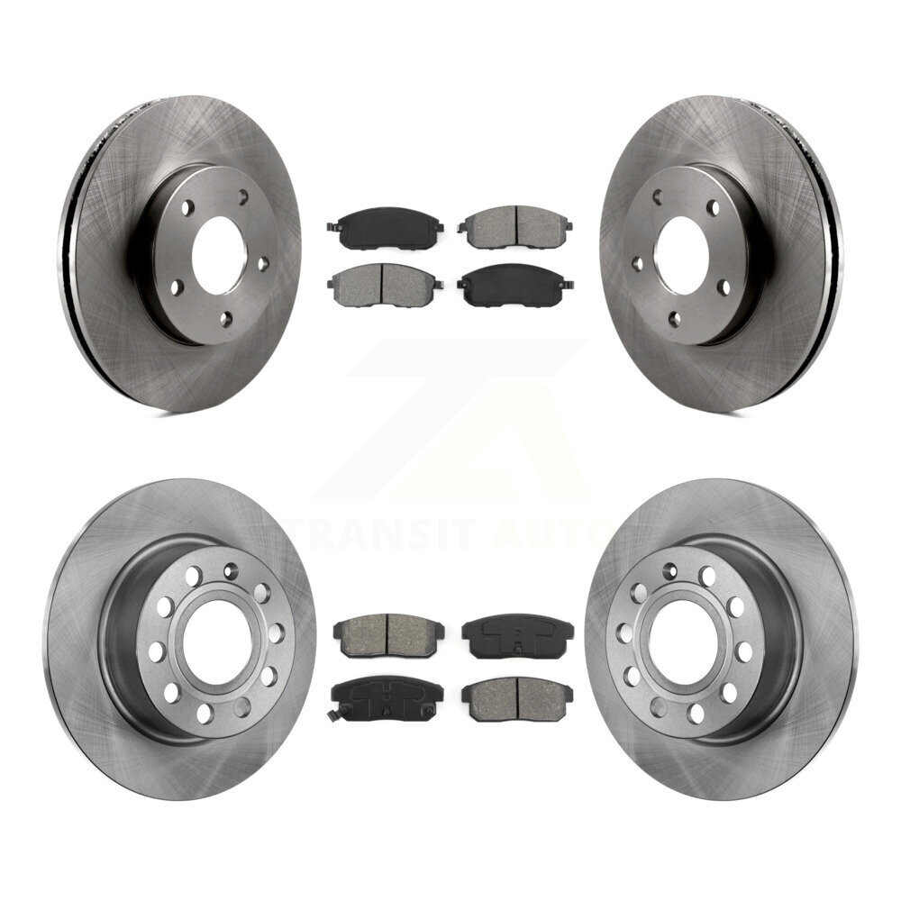Transit Auto - K8S-101137 - Front and Rear Disc Brake Kits
