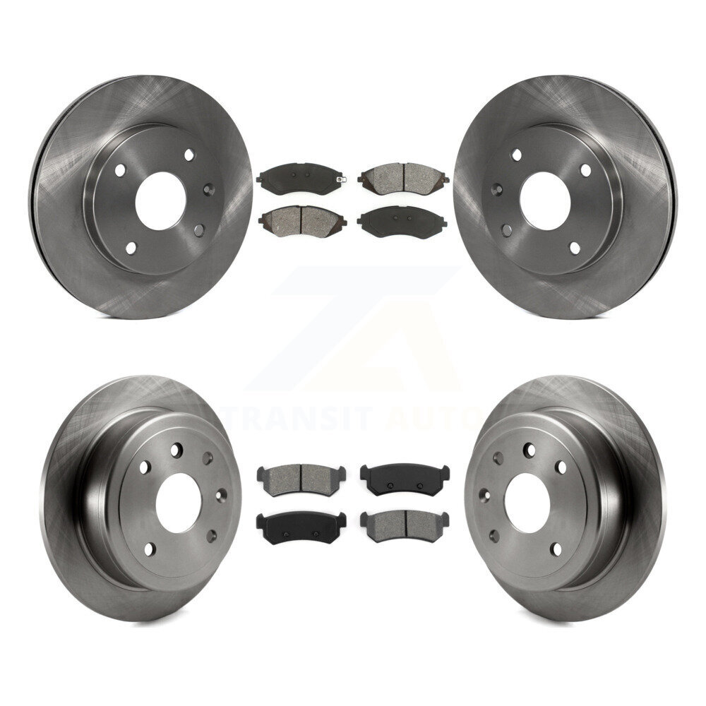 Transit Auto - K8S-101256 - Front and Rear Disc Brake Kits
