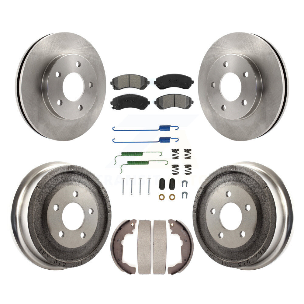 Transit Auto - K8S-102006 - Front and Rear Disc Brake Kits