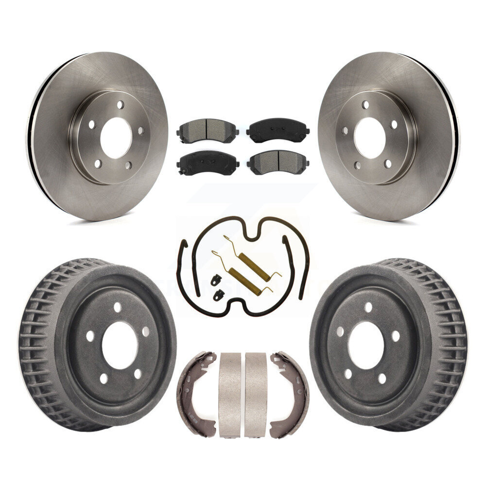 Transit Auto - K8S-102007 - Front and Rear Disc Brake Kits