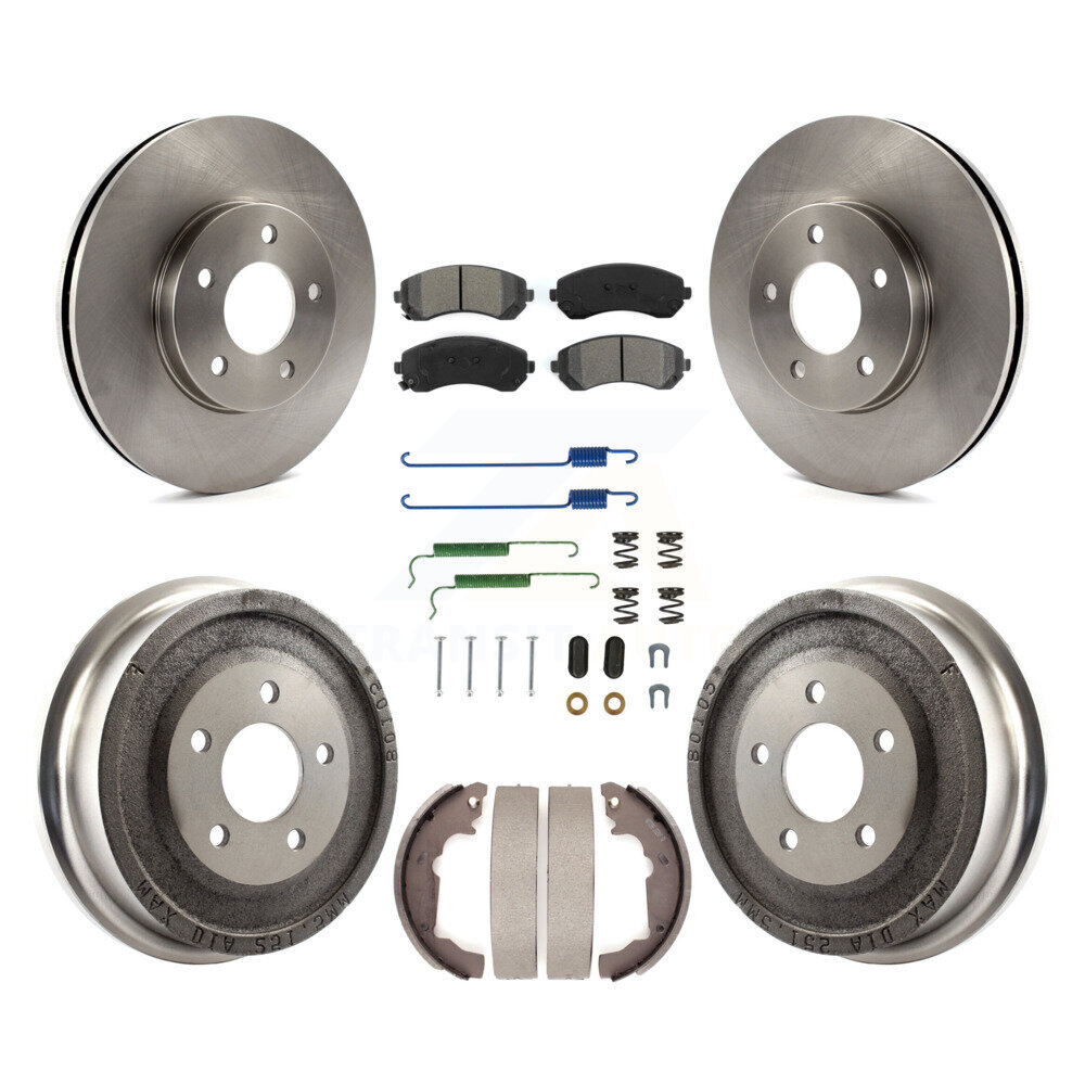 Transit Auto - K8S-102008 - Front and Rear Disc Brake Kits