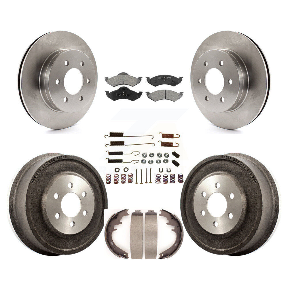 Transit Auto - K8S-102058 - Front and Rear Disc Brake Kits