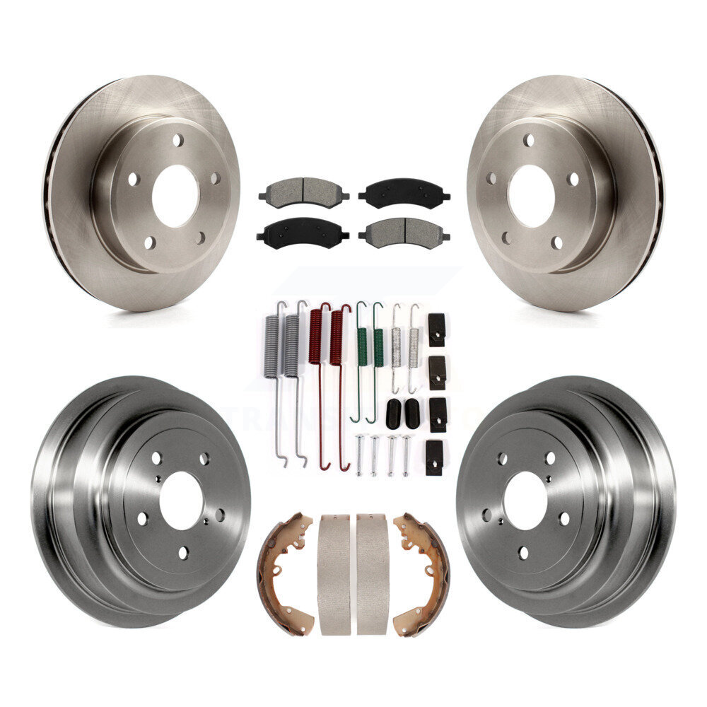 Transit Auto - K8S-102070 - Front and Rear Disc Brake Kits