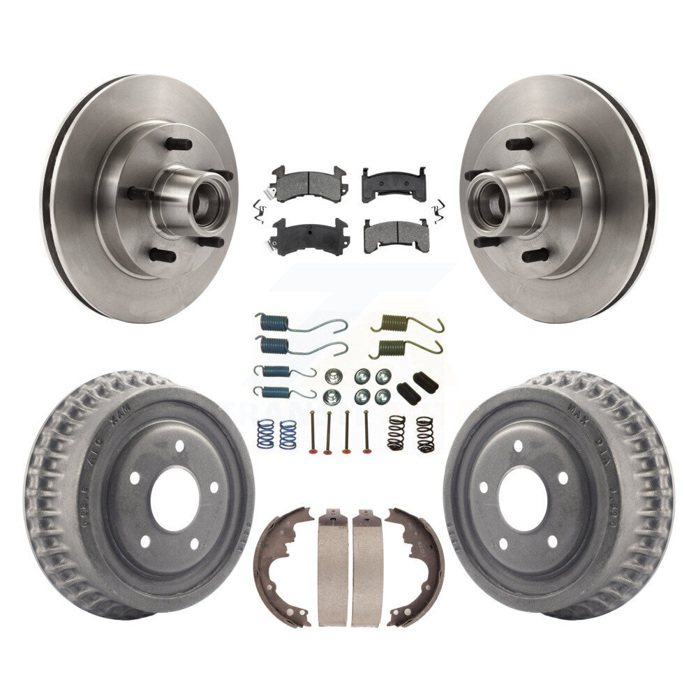 Transit Auto - K8S-102177 - Front and Rear Disc Brake Kits