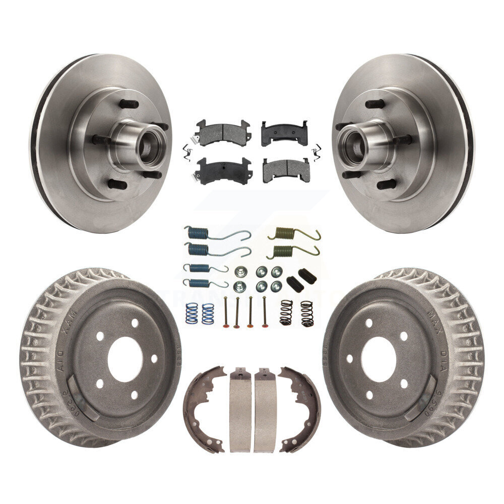Transit Auto - K8S-102178 - Front and Rear Disc Brake Kits
