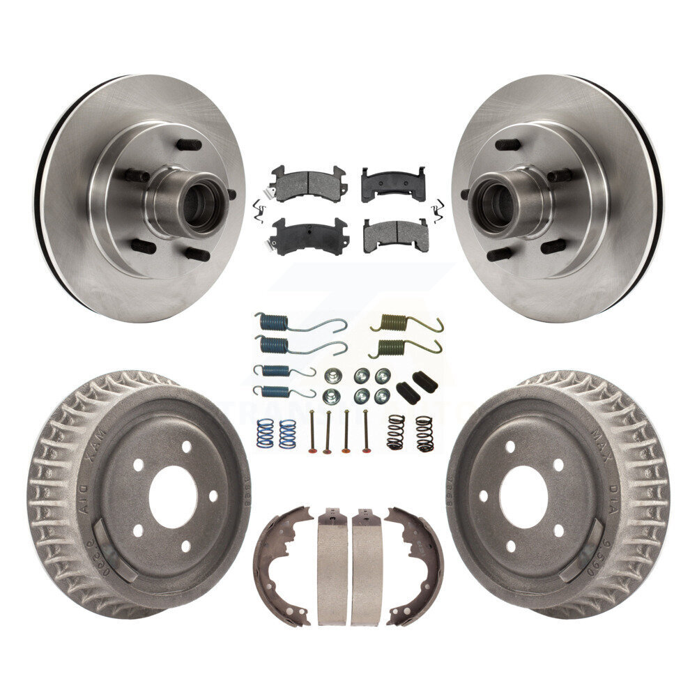 Transit Auto - K8S-102187 - Front and Rear Disc Brake Kits