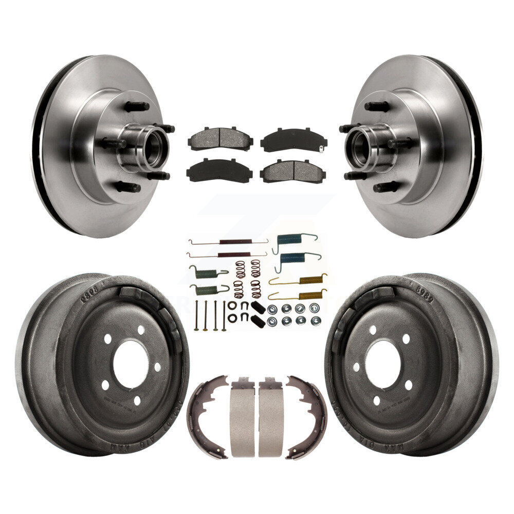 Transit Auto - K8S-102198 - Front and Rear Disc Brake Kits