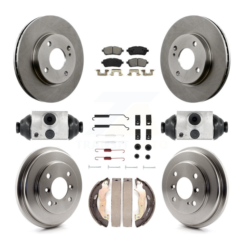 Transit Auto - K8S-102227 - Front and Rear Disc Brake Kits
