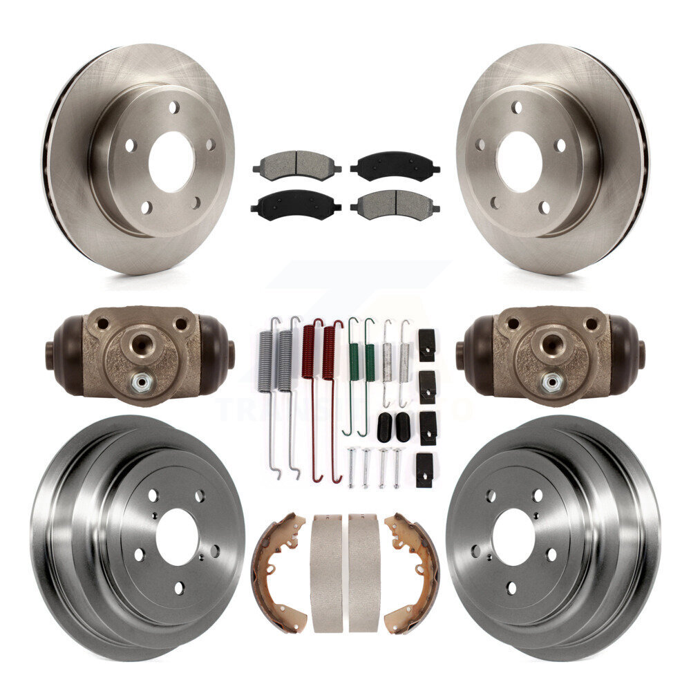 Transit Auto - K8S-102235 - Front and Rear Disc Brake Kits