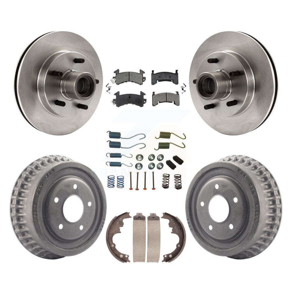 Transit Auto - K8S-102286 - Front and Rear Disc Brake Kits