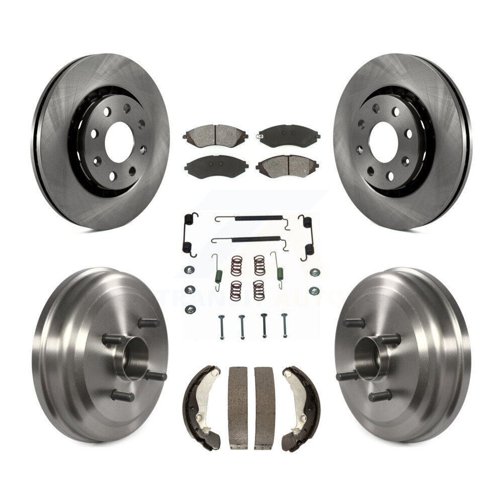 Transit Auto - K8S-102302 - Front and Rear Disc Brake Kits