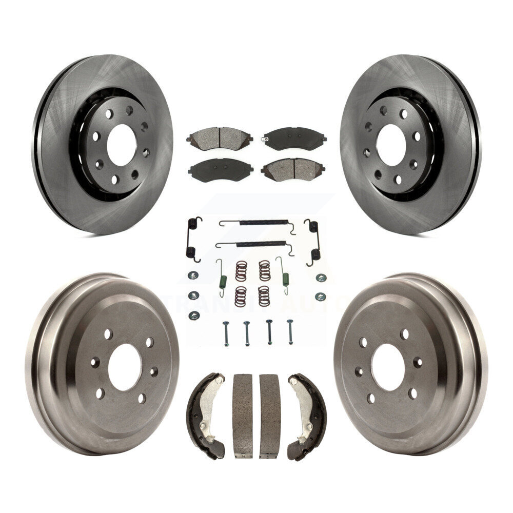 Transit Auto - K8S-102303 - Front and Rear Disc Brake Kits