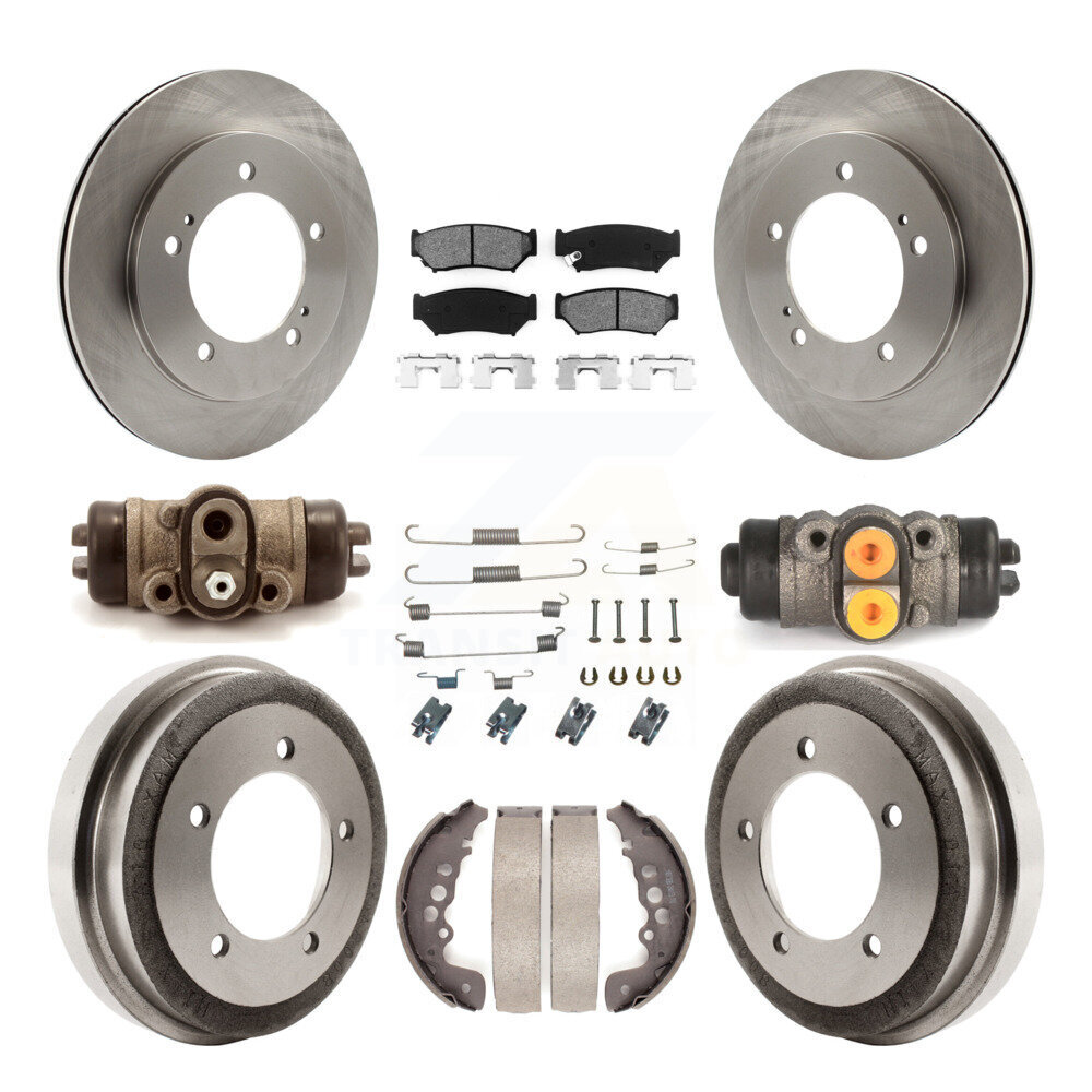 Transit Auto - K8S-102408 - Front and Rear Disc Brake Kits