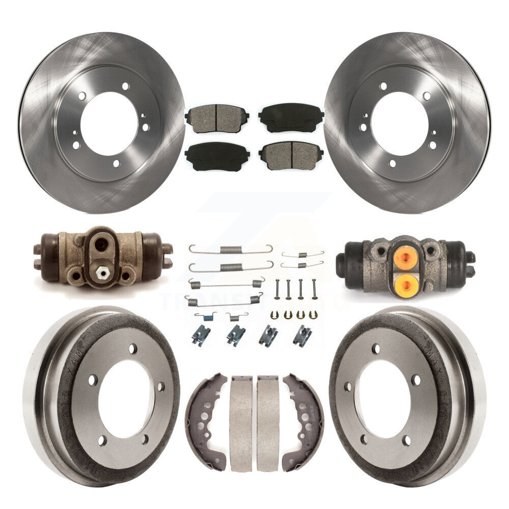 Transit Auto - K8S-102445 - Front and Rear Disc Brake Kits
