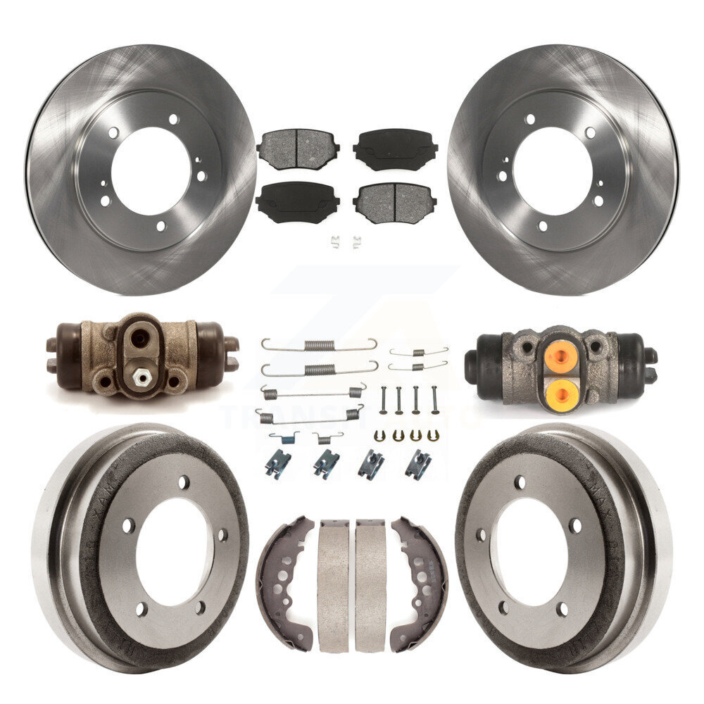 Transit Auto - K8S-102446 - Front and Rear Disc Brake Kits