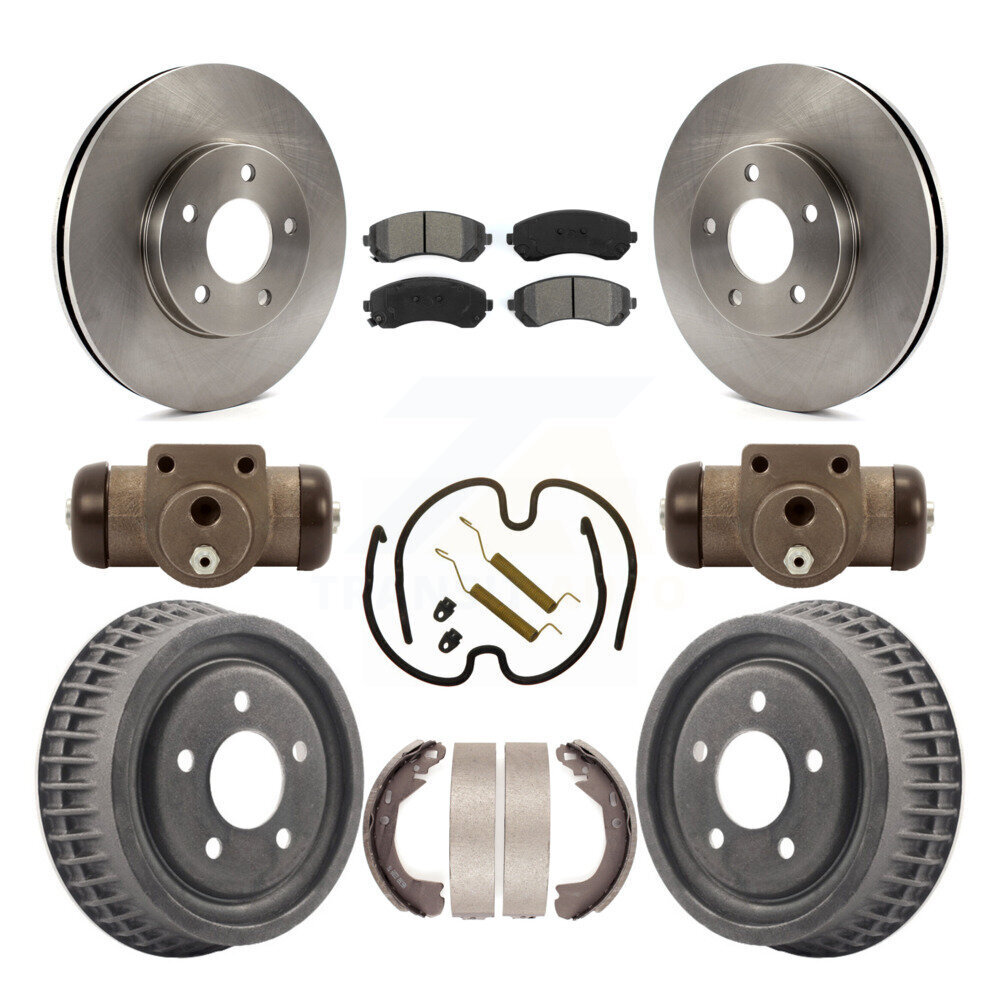 Transit Auto - K8S-102476 - Front and Rear Disc Brake Kits