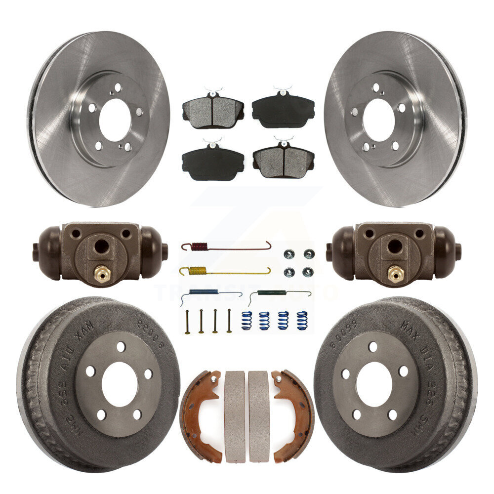 Transit Auto - K8S-102503 - Front and Rear Disc Brake Kits