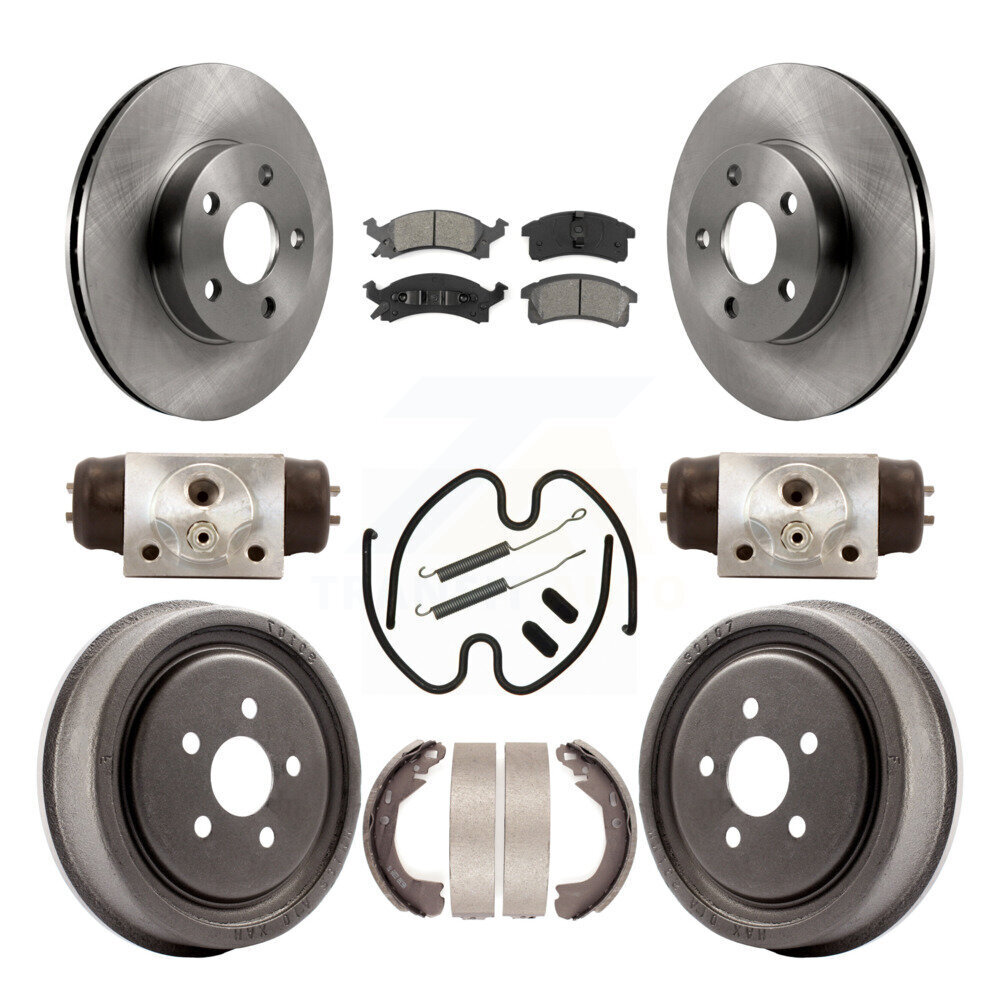 Transit Auto - K8S-102586 - Front and Rear Disc Brake Kits