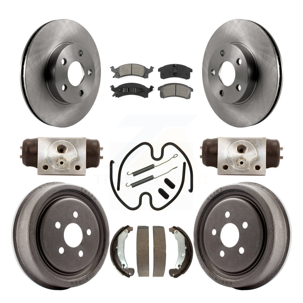 Transit Auto - K8S-102587 - Front and Rear Disc Brake Kits