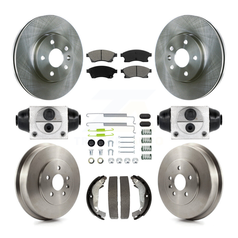 Transit Auto - K8S-102595 - Front and Rear Disc Brake Kits